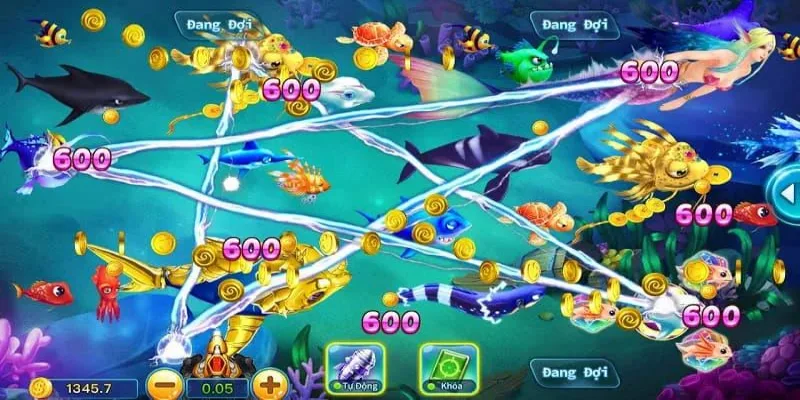 Các mức thưởng đẳng cấp có trong game